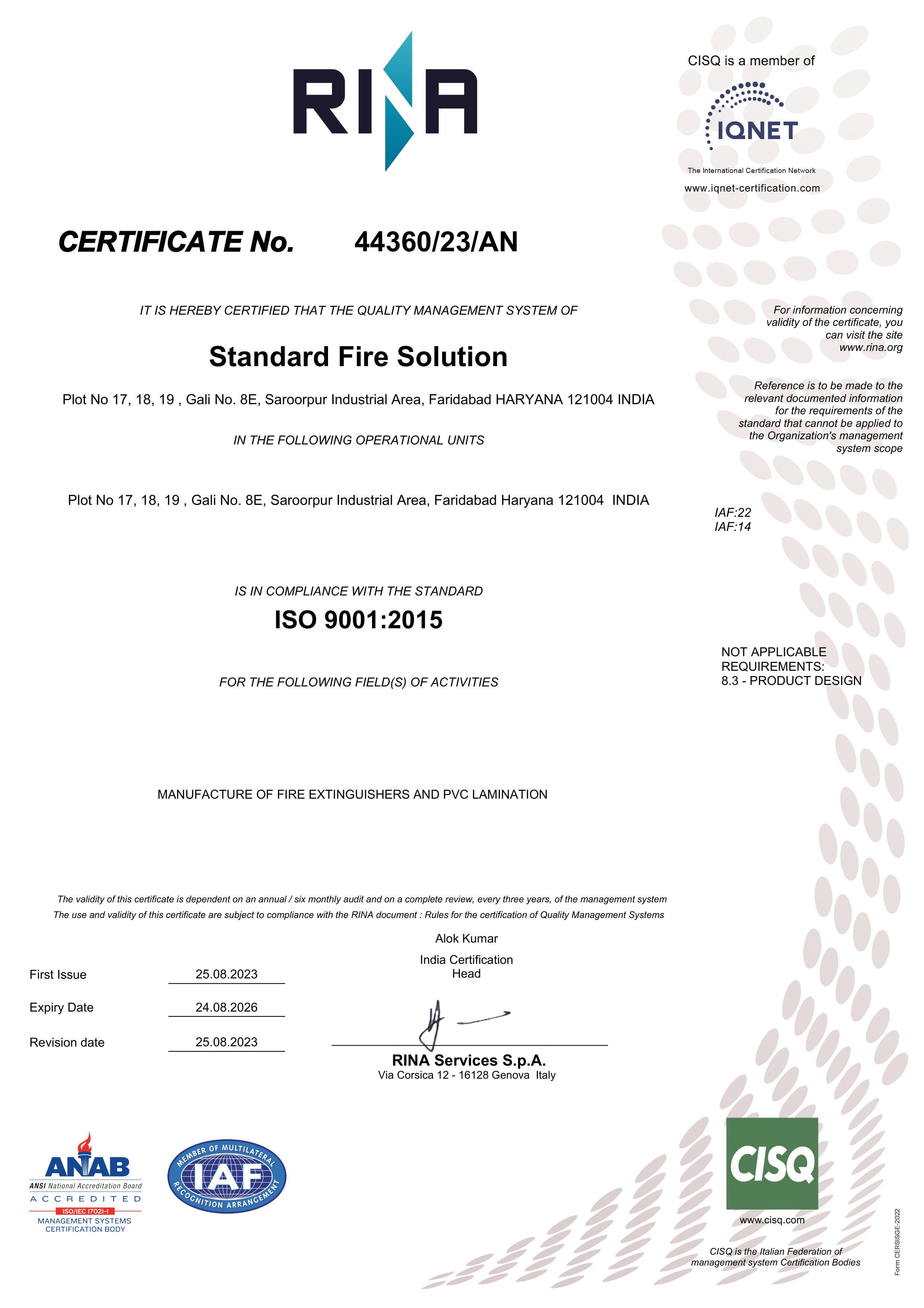 ISO 9001:2015